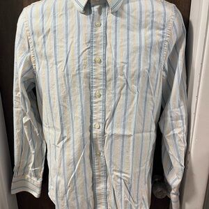 Express Design Studio Mens Shirt Size S 14-14 1/2 Striped Button-Up Long Sleeve